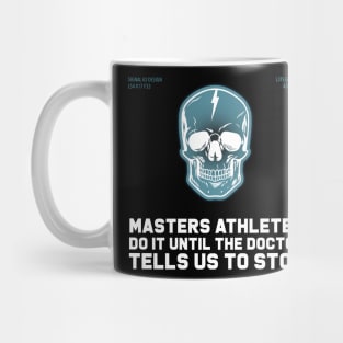 Masters Athlete Skull Fx (No background) Mug